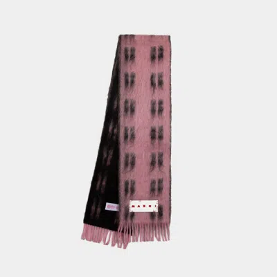 Marni Scarf -  - Wool - Pink