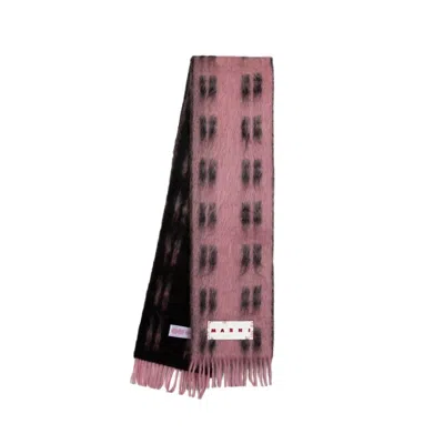 Marni Scarf - Wool - Pink