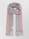 Marni Scarf Block Design Fringed Edges