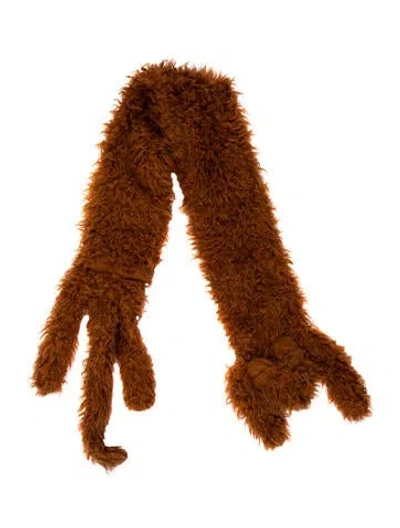 Pre-owned Marni Scarf In Brown