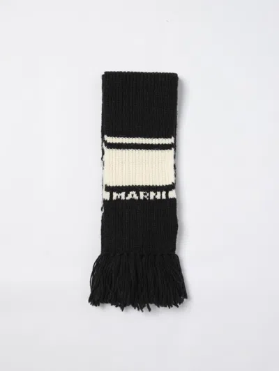 Marni Scarf  Kids Color Black In Schwarz