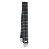 Marni Soft Fringed Scarf Multicolored Pattern In Black