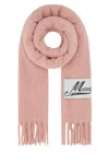 Marni Sciarpa In Misto Alpaca Rosa Scuro  Donna In Pink