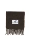 Marni Wool Scarf In Brown