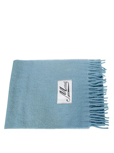 Marni Sciarpa In Light Blue