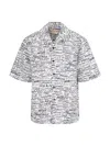 Marni Printed Collar Pocket Short Sleeve Shirt