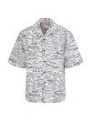Marni Printed Collar Pocket Short Sleeve Shirt