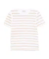 Marni Scribble Stripes T-shirt In White
