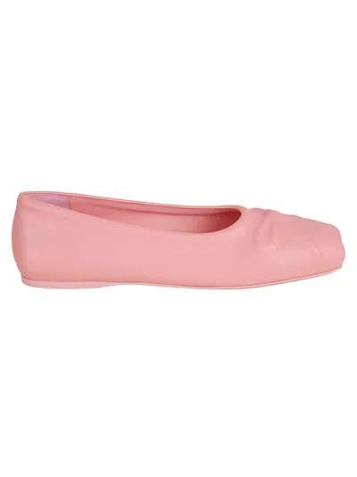 Marni Seamless Little Bow Ballerinas In Pink