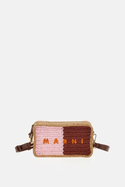 Marni Seaside Camera Bag In Multi