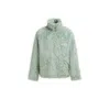 Marni Shaggy Logo Jacket In Green