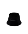 Marni Sheared Shearling Bucket Hat In Black