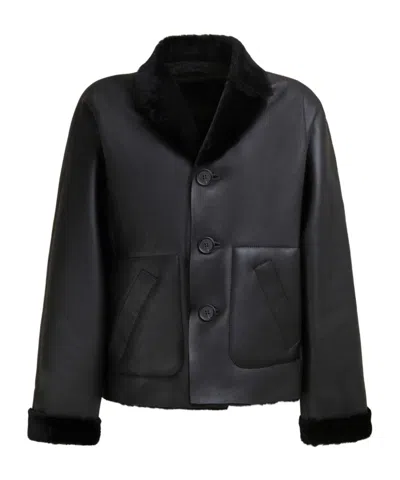 MARNI MARNI REVERSIBLE SHEARLING JACKET