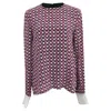Marni Shell-print Long Sleeve Blouse In Multicolor Silk In Multi