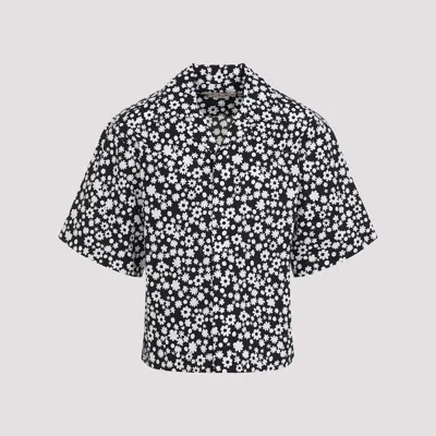 Marni Essential Cotton Shirt For Men In Black