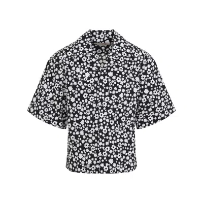 Marni Essential Cotton Shirt For Men In Black