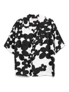 Marni Dilles Printed Short Sleeved Shirt In Black