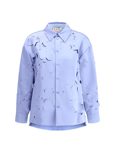Marni Women Shirt In Blue