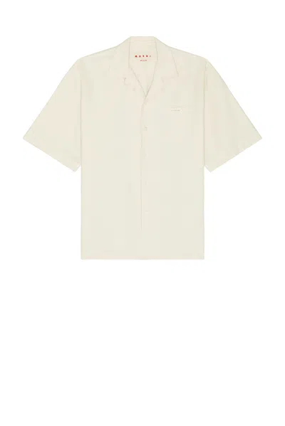 Marni Shirt In Bone