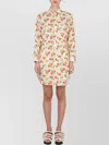 Marni Shirt Dress With Floral Pattern