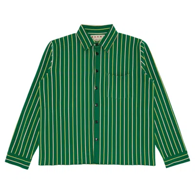 Pre-owned Marni Shirt 'green' | Men's Size 54