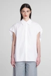 Marni Shirt In White Cotton In White