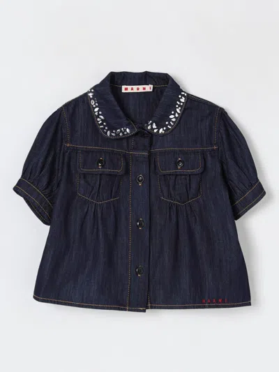 Marni Shirt  Kids Color Denim