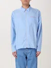 Marni Shirt  Men Color Blue