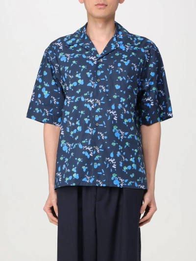 MARNI SHIRT MARNI MEN COLOR BLUE,406812009