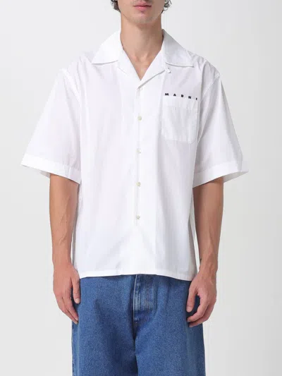MARNI SHIRT MARNI MEN COLOR WHITE,H20390001