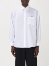 Marni White Printed Shirt In White