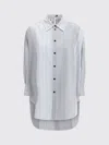 Marni Multicolor Cotton Pattern Shirt In Gray