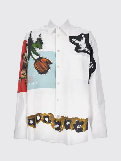 MARNI SHIRT MARNI WOMAN COLOR WHITE,H29837001