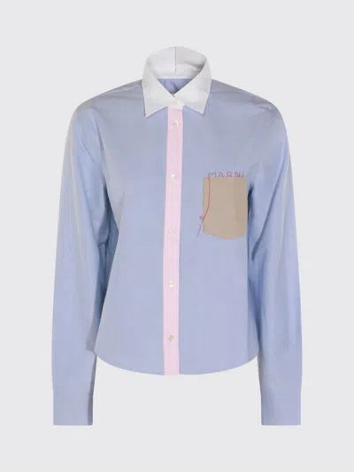 Marni Shirt  Woman Color Yellow In Blue