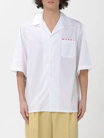 Marni Shirt Men  In White