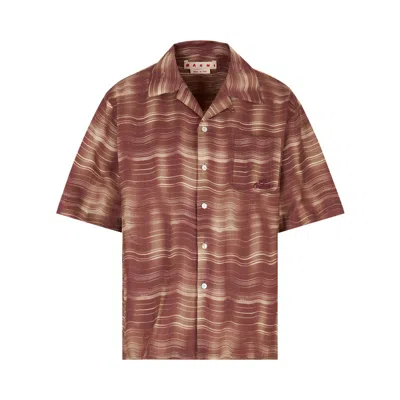 Pre-owned Marni Shirt 'tobacco' | Brown | Men's Size 46