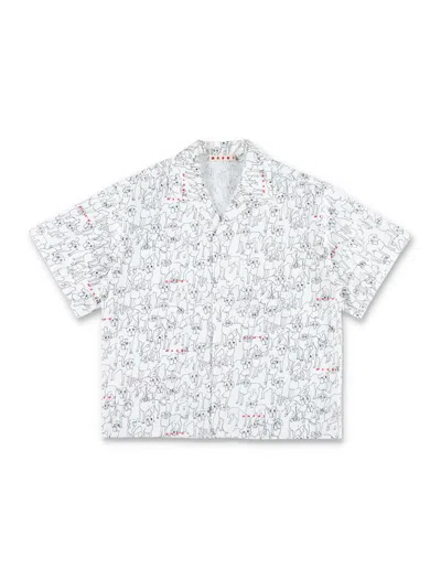 Marni Kids' Shirt In White