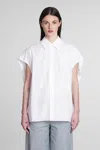 Marni Shirt In White Cotton In White