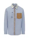 Marni Shirt With Contrasting Details  In Blue