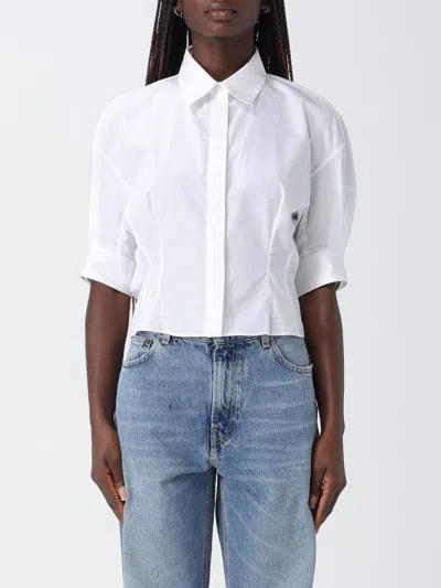 Marni Turn-down Collar Shirt In White