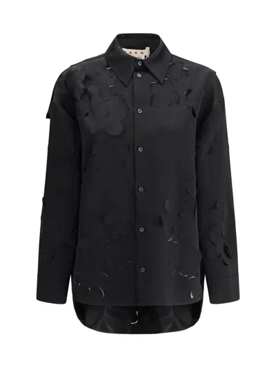 Marni Shirts In Black