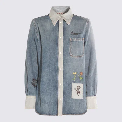 MARNI SHIRTS AZURE