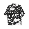 Marni Dilles Printed Short Sleeved Shirt In Black