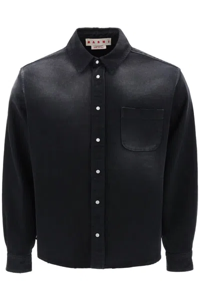 Marni Shirts In Black