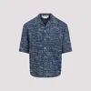 Marni Logo Western Denim Shirt