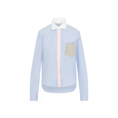 MARNI SHIRTS BLUE