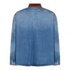 Marni Long Sleeve Shirt Contrast Collar In Blue