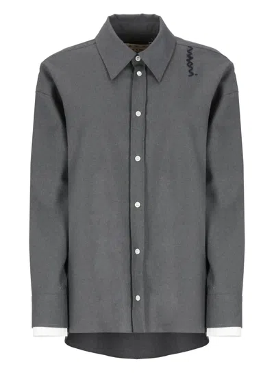 Marni Shirts In Gray