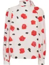 Marni Balloon Top With Long Raglan Sleeves Lily White In White