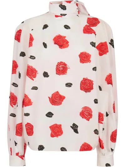 MARNI IRIS-PRINT SHIRT